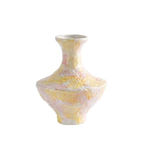 高级感法式中古风陶瓷花瓶客厅玄关花器茶几家居装饰品摆件