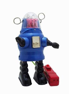 TR2051气缸电动机器人复古怀旧收藏玩具创意礼品铁皮玩具