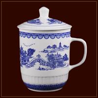 大容量陶瓷帶蓋大號(hào)茶杯子1800毫升大霸王涼水杯辦公室泡茶杯包郵