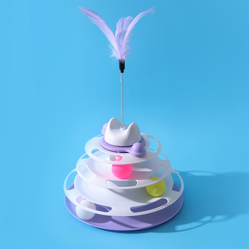 猫玩具自嗨解闷逗猫棒宠物猫咪转盘球老鼠的神器小猫幼猫用品大全