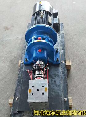 远东泵业生产RT-30CC熔体泵,进口口径30,出口口径30传送树脂等