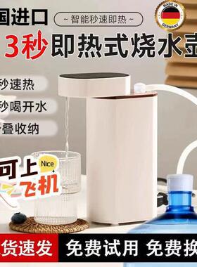 2025可携式瞬热式饮水机烧水壶桌面家用台式迷你旅行折叠速热饮水