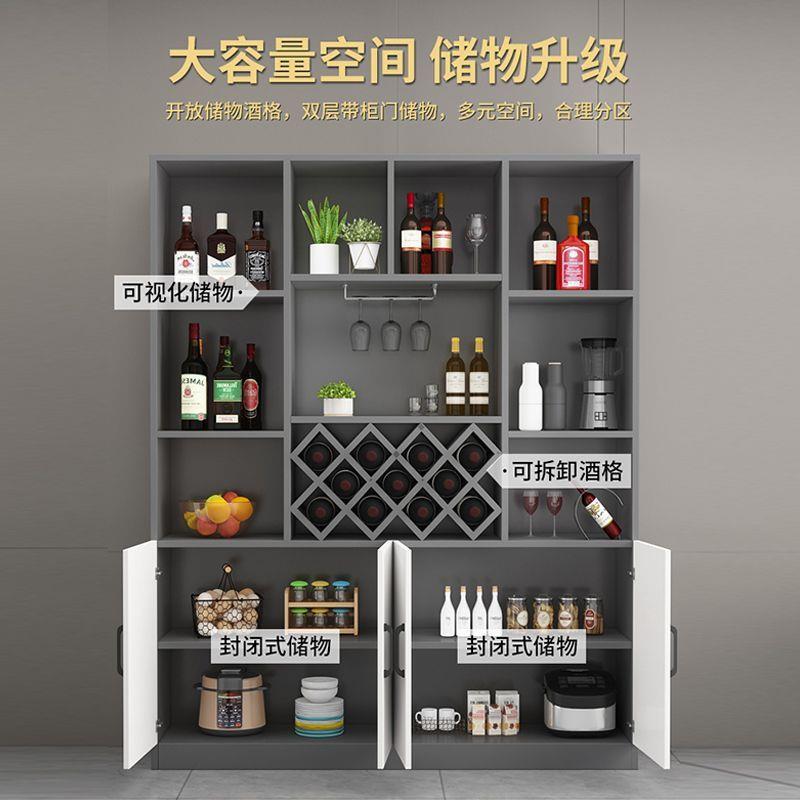 柜简约双现代木质酒客靠墙家用厅DSX多功能隔断柜面玄关柜进门储