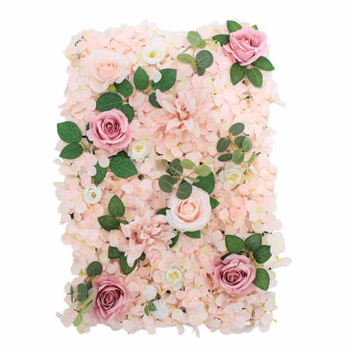 排装饰橱窗商场绢布背景花 婚庆花墙仿真玫瑰花门店假花仿真绣球