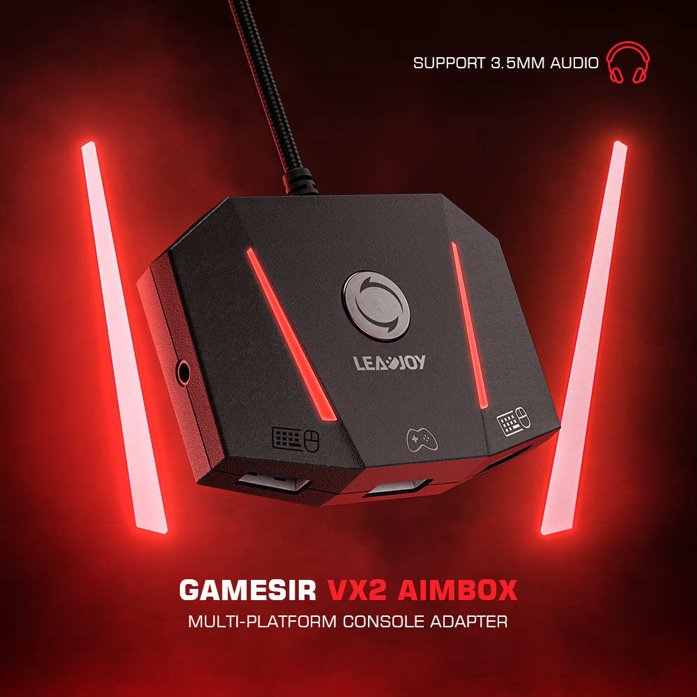 GameSIr-leadjoyVX2AimBox游戏主机键鼠转换器Xbox PS4PS5 Switch
