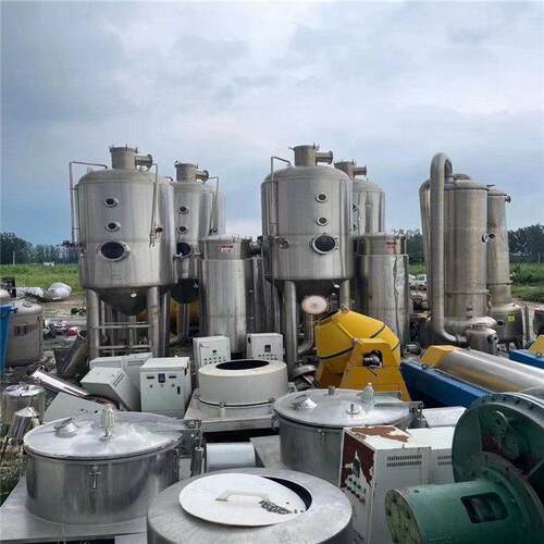 购销2000升三效浓缩蒸发器 真空外循环浓缩器 强制循环浓缩蒸发器