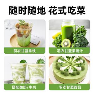 羽衣甘蓝粉噗噗水蔬菜霸王膳食纤维运动健身代餐女生维生素蔬菜汁
