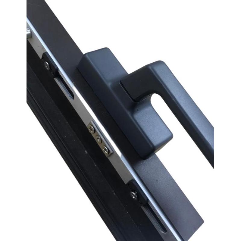 幕墙玻璃门窗户把手老式加厚内外开推拉铝合金执手柄拔叉配件锁扣