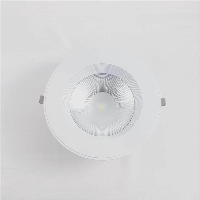 LED10寸大筒灯外壳 酒店私模天花灯 杰亨套件 射灯酒店工程灯厂家