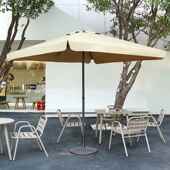 户外庭伞院伞别墅花343园遮阳伞外广大告太阳伞露天摆摊室方形中