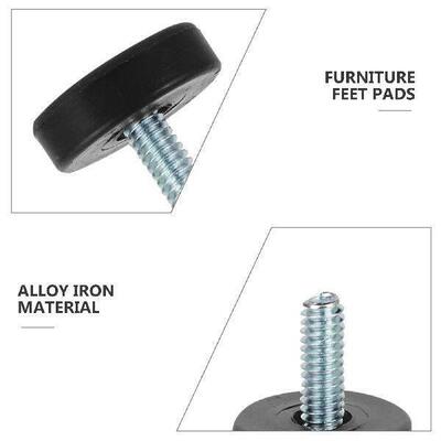 12 Pcs Arms Furniture Mat End Adjustable Levelers Outdoor
