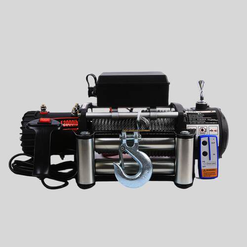 12000越绞电动盘12V2野4V汽车自救脱困牵引器拖车车载救援磅工具