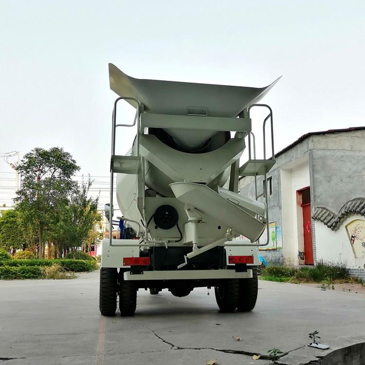 供应小型隧道混泥土搅拌车 农用混凝土搅拌车 五征五轮3方罐车