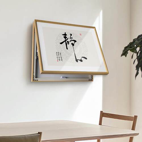 电表箱装饰画遮挡电闸配电箱开关盒书房茶室禅意中式壁画