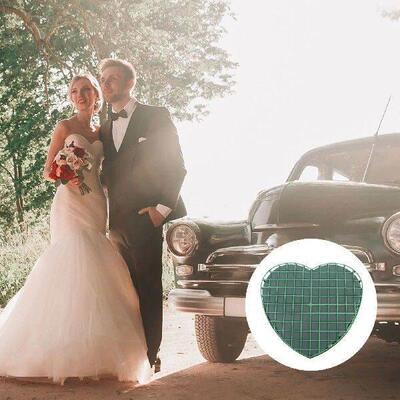 DIY Flower Mud Wedding Car Water Absorb Leak Proof Dried
