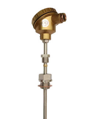 螺纹装配式220分度 -不锈钢管  0 m27热电偶~k固定度*2wrn 1000