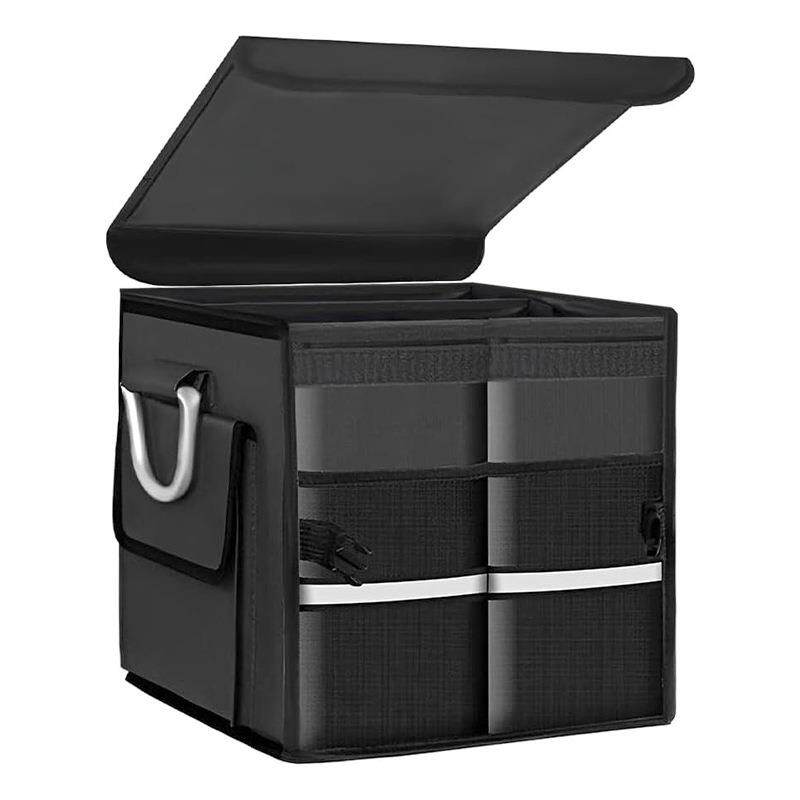 车载收纳箱行李箱后备箱储物箱布艺户外野营出行好物汽车尾部整理