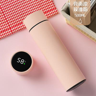 保温杯智能数显不锈钢儿童保温杯男外出大容量茶杯团购专用恒温