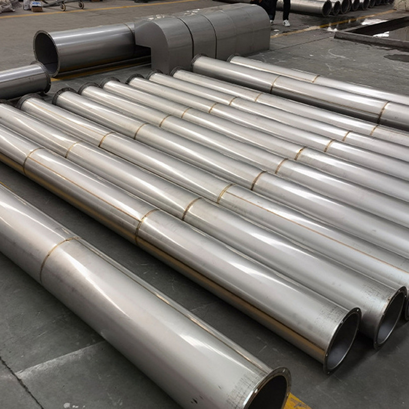 不锈AIY钢焊工接风管除尘排镀烟通风管道锌铁皮满焊烟囱管加工风