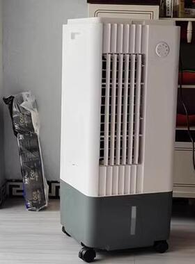 雷豹家用节能冷风机EC1520防尘过滤网22L水箱支持上加水玻璃翻盖