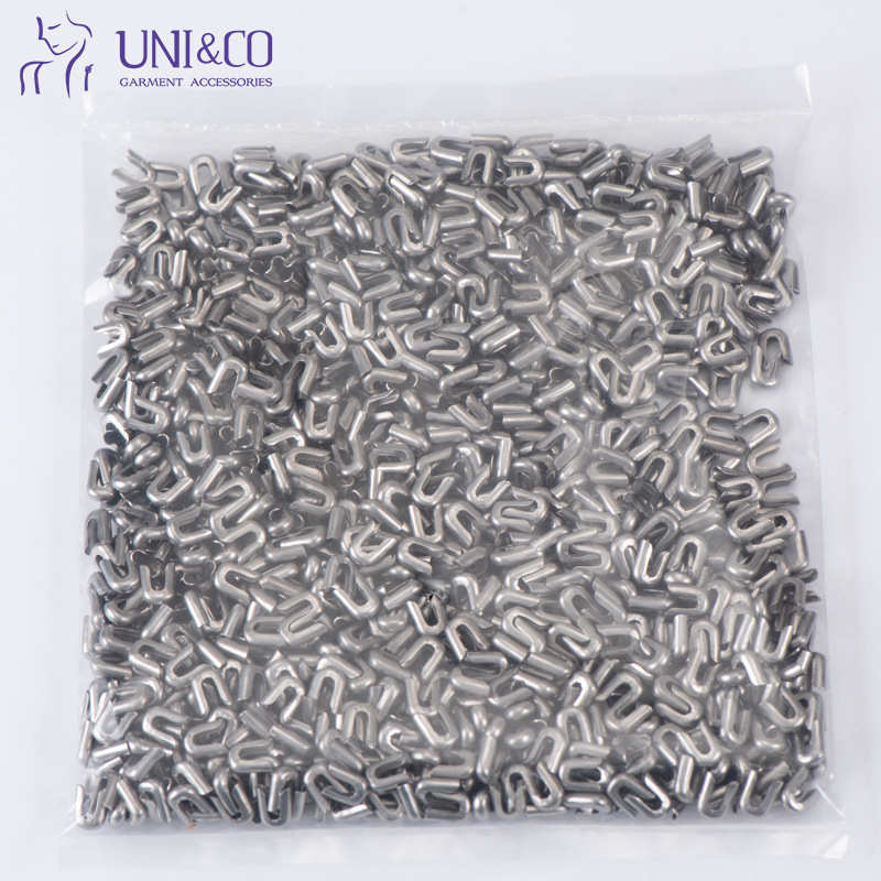 4mm5mm不锈钢铁镀锌鱼骨帽 鱼鳞骨金属套定型骨配件