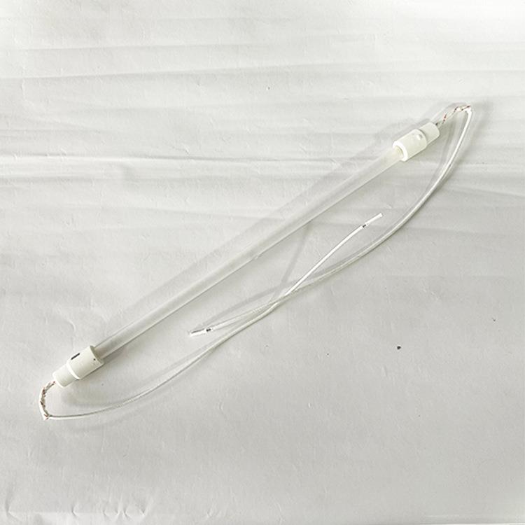 红外线加热灯管220v400W消毒柜取暖器灯管磨砂石英管带线