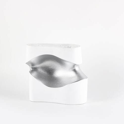 现代极简维纳斯树脂腰型花器样板间客厅玄关大厅创意软装摆件