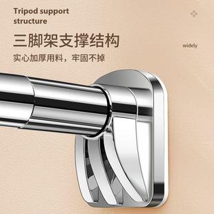 晾衣杆伸缩免打孔挂阳台家用凉衣捍固定晾衣架晒衣杆一根单杆