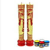 大和油墨金色蜡烛油墨快干溶剂型丝印移印蜡烛油墨细度高不褪色