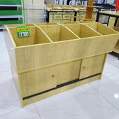 利店展示柜市货五谷杂超柜木355质生鲜蔬菜柜米粮柜干架果粮柜储