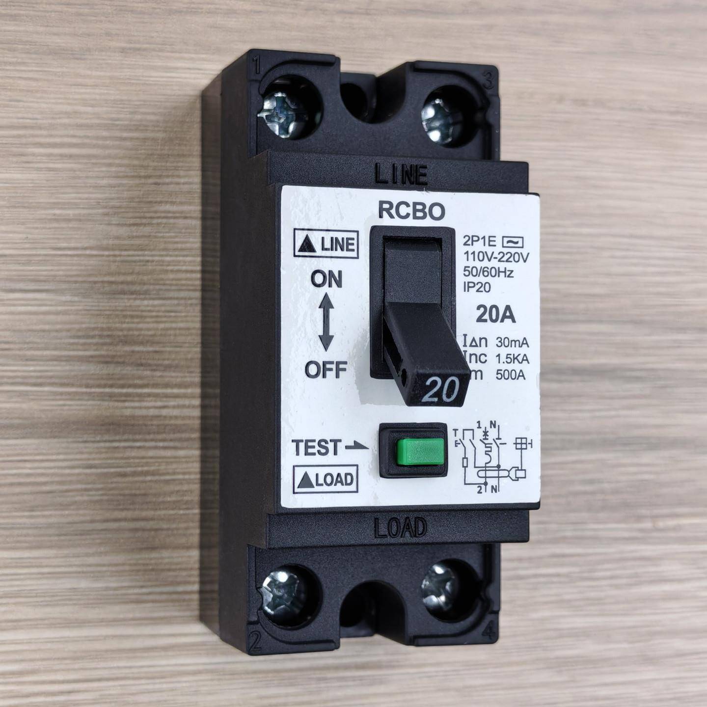 出口漏电保护器NT50L-32微型过载保护器2P30A20A断路器开关220V