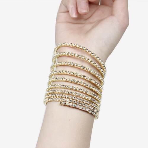 Bracelet Jewelry Multi layer Color Diamond Bracelet