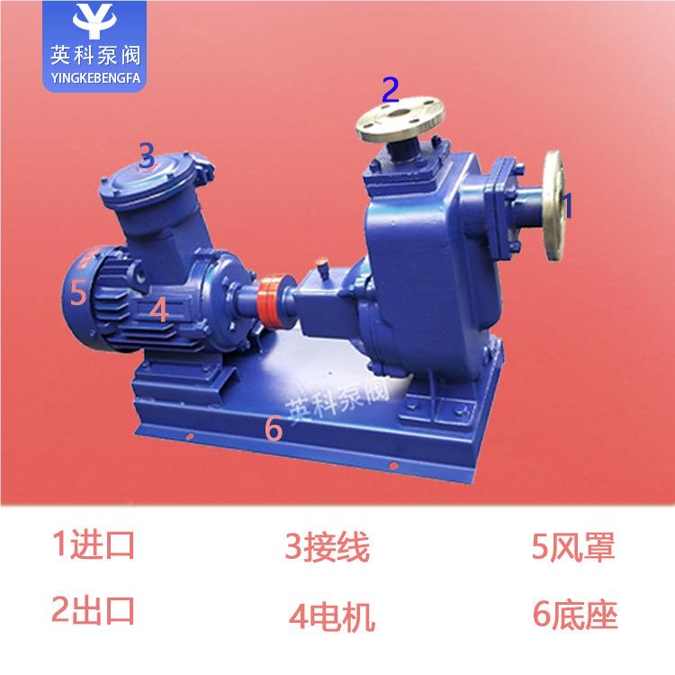 1080CYZ-173A--7甲5防不锈钢自吸爆泵耐酸碱泵化工泵耐高温泵醇泵