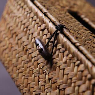 抽客厅中式 多功能盒纸巾酒店遥控器tuf4轻收纳茶几手工餐巾奢餐厅