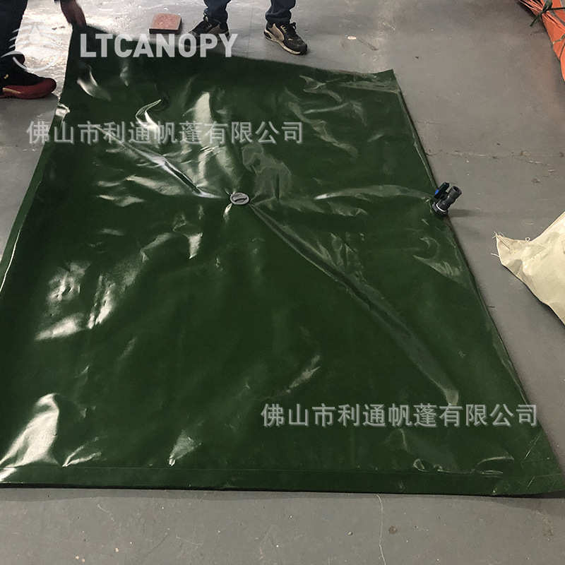 户外蓄水袋可折叠软体水囊污水处理农用灌溉车载液袋 PVC储水袋