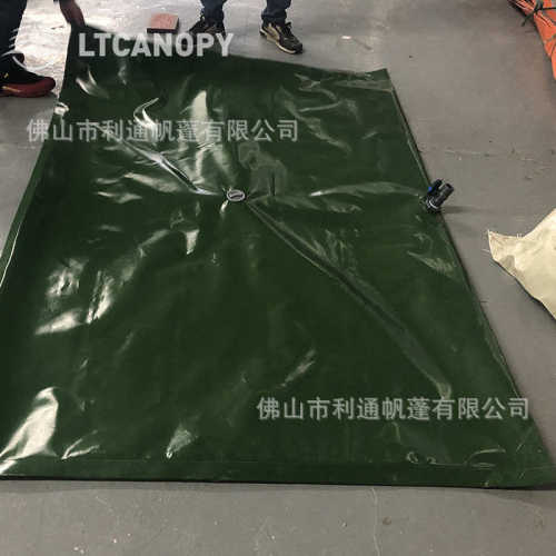 户外蓄水袋可折叠软体水囊污水处理农用灌溉车载液袋 PVC储水袋