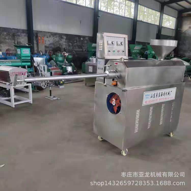 现货供应米面食品设备小型家用葛根粉条粉丝挤出机漏细粉的机器