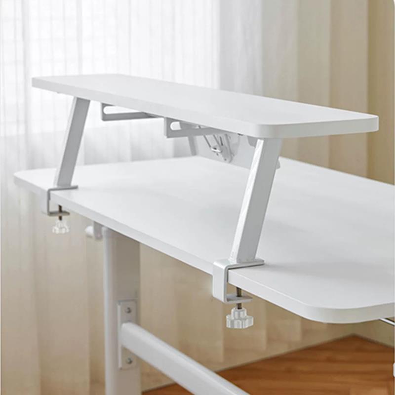 桌面收纳置物架双屏电脑增高架显示器支撑托架垫高底座台式收纳架