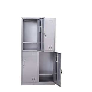 定制304不锈钢储物更衣柜员工无尘车间换衣鞋 柜多格餐具碗柜现货