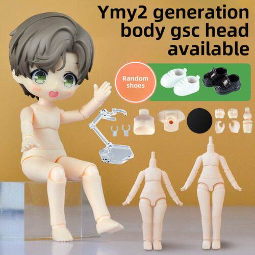 YMY素体二代体ob11粘土人可接 GSC头可动关节玩偶bjd娃娃素体人偶