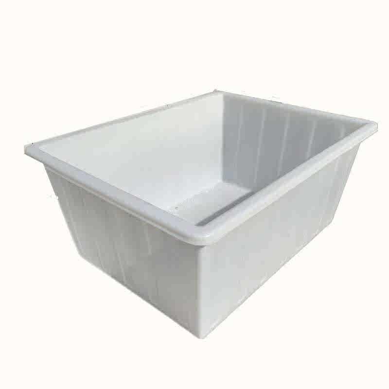 加厚牛筋塑料水箱长方形储水桶槽缸水产养殖养鱼养龟胶盆方桶大号