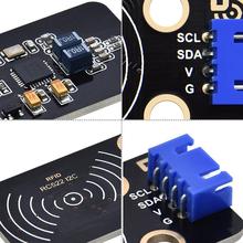 RC522 RFID刷卡射频IC卡感应读卡模块I2C通信兼容乐高适用Arduino
