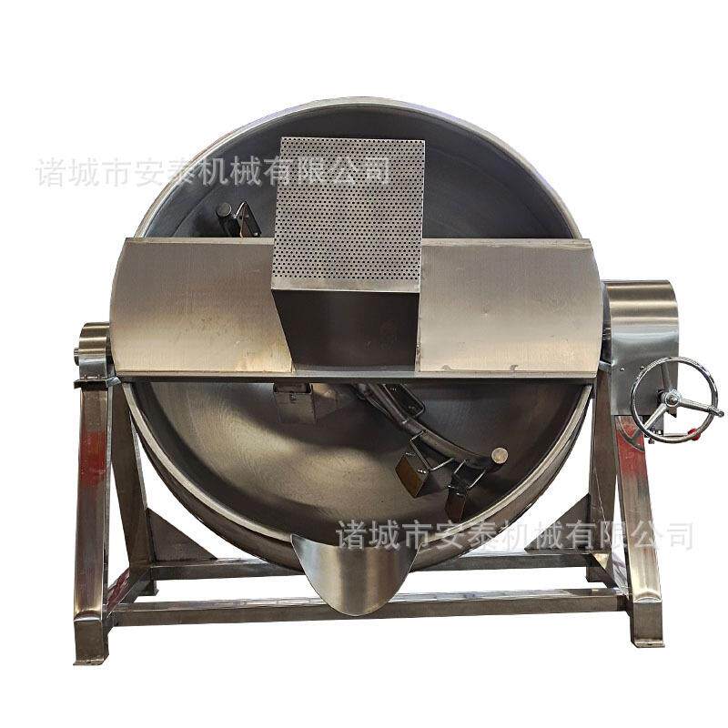 手续齐全蒸汽夹层锅商用卤菜用煮锅价格优惠煮货用大型卤煮锅