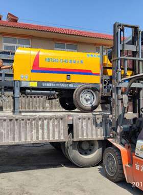 混泥土搅拌拖泵二次构造泵斜式水泥砂浆上料机二次构造柱泵