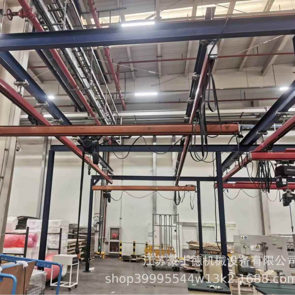 500k葫g吨2VPE吨KB1K轨道组合式柔性悬挂起机重 框架式行吊芦