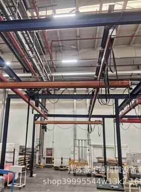 500k葫g吨2VPE吨KB1K轨道组合式柔性悬挂起机重 框架式行吊芦