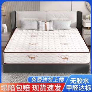 席梦思弹簧床垫经济型软硬两用20cm厚1.5米1.8m乳胶床垫租房家用