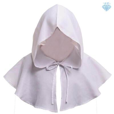 Medieval hat Halloween witches hooded cape cosplay 万圣节cos