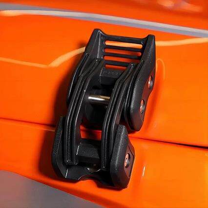 适用于07-25款JK JL牧马人JT角斗士改装机盖锁扣改装配件愤怒搭扣