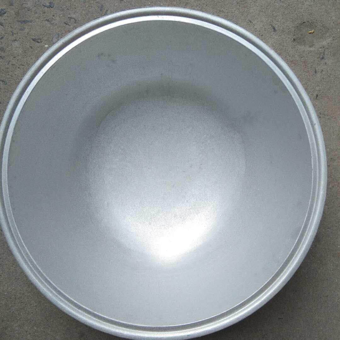 44-60cm加厚手工铸造倒铝锅家用商用铝印锅地锅烧柴火用老式铝锅